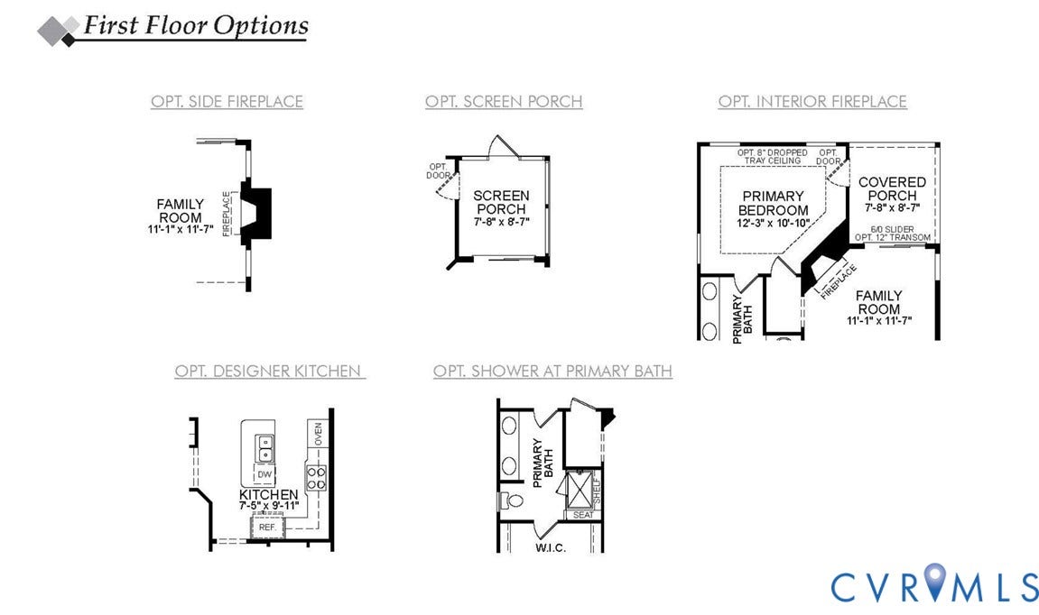 4906 Lawson Mill Drive, Lawson Mill, Chesterfield, VA 23832 First Floor Options