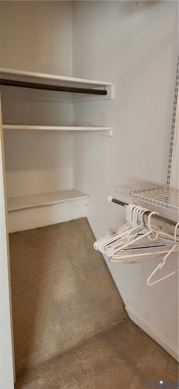 12400 New Point Drive, Wilde Lake, Henrico, VA 23233 Closet featuring built-in shelving and dual-tier hanging rods