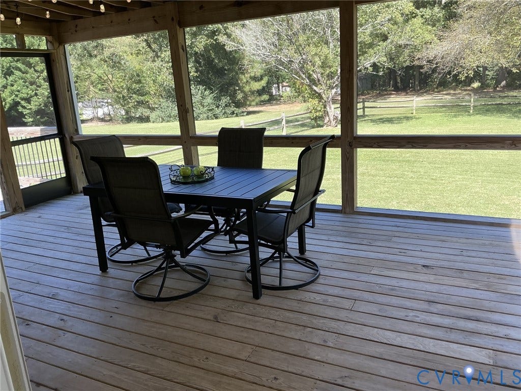 6639 Dalebrook Drive, Chesterfield County, Richmond, VA 23237 Screened Porch