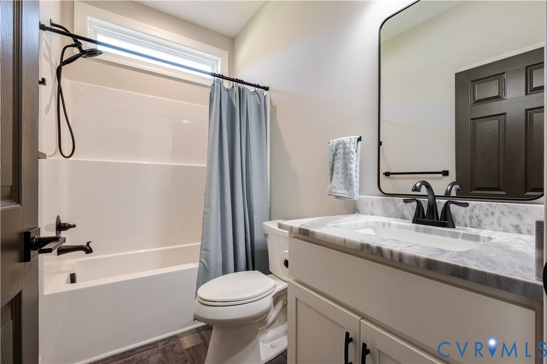 Hall full bath