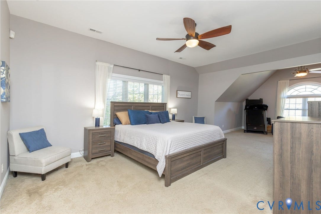 8206 Seaview Drive, Chesterfield, VA 23838 Primary Bedroom