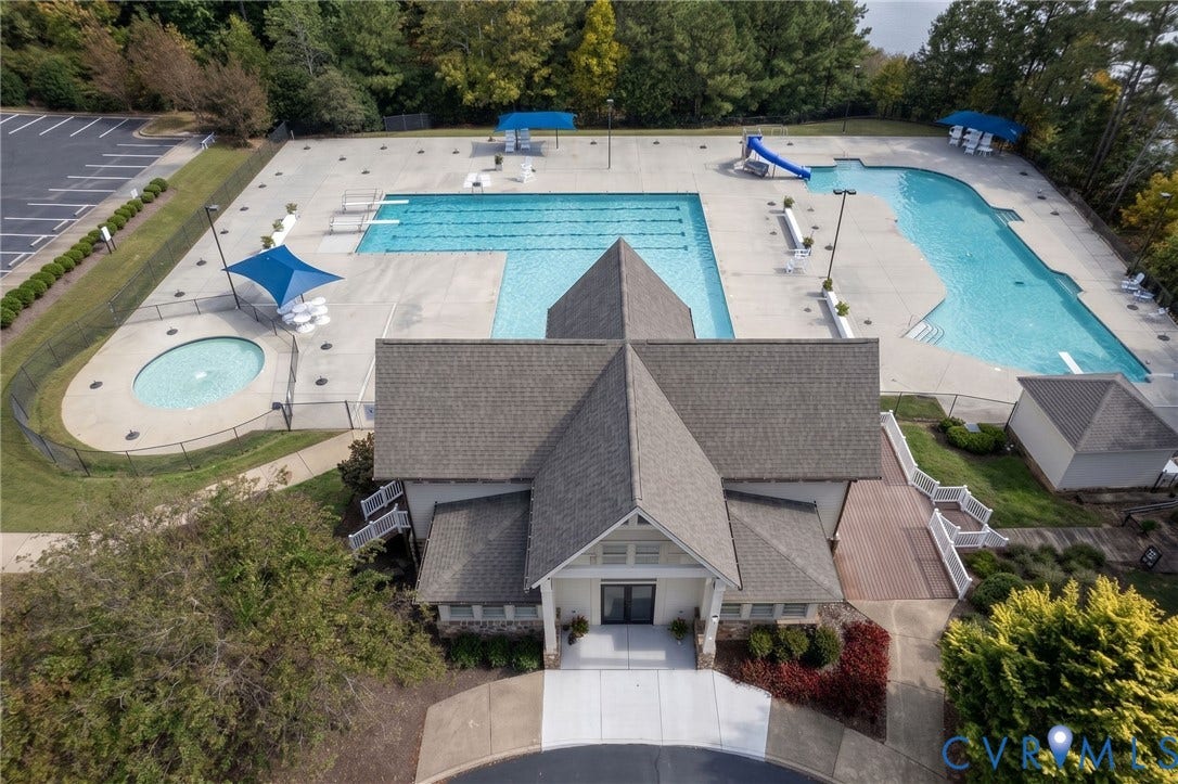 8206 Seaview Drive, Chesterfield, VA 23838 Community Pool and Clubhouse