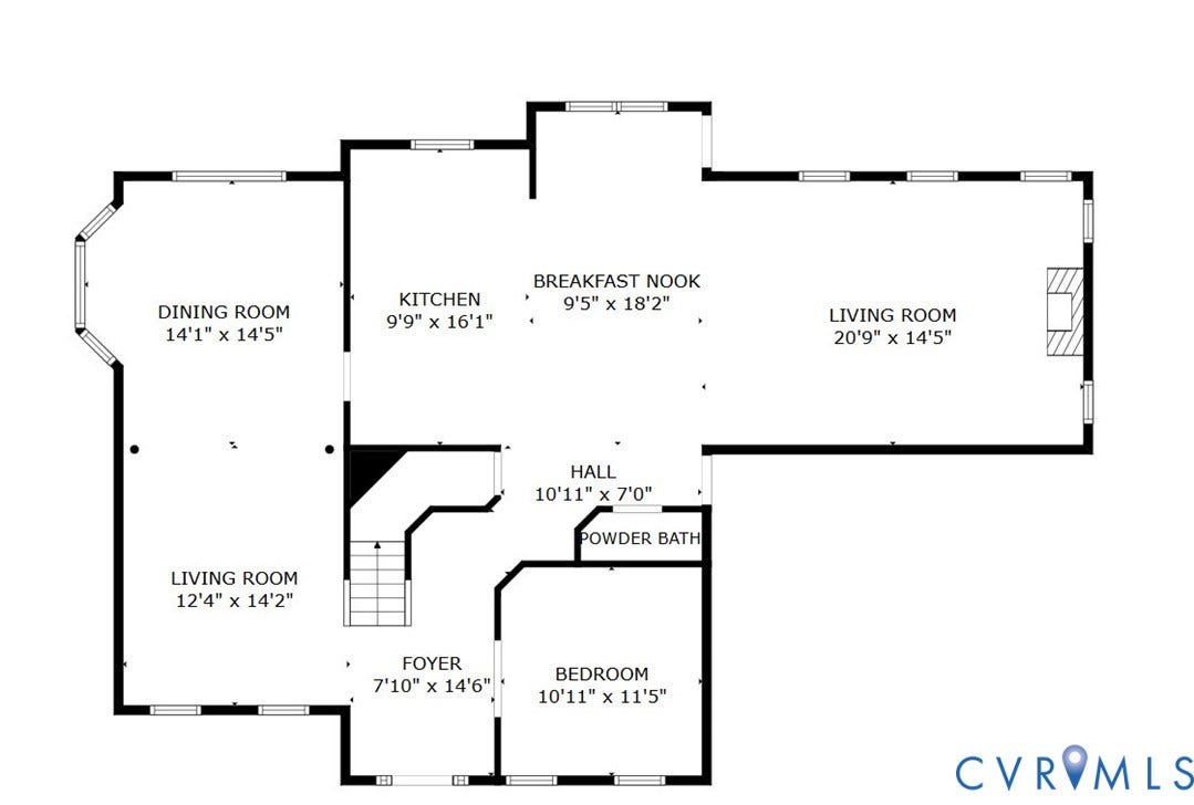 8206 Seaview Drive, Chesterfield, VA 23838 1st Floor