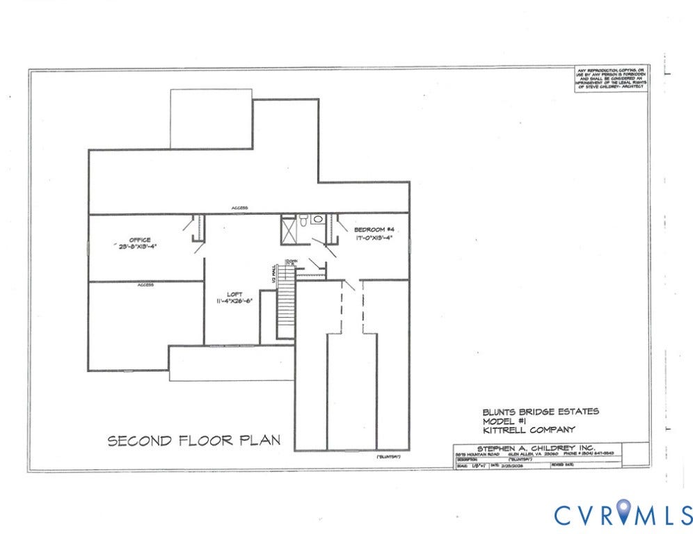 12101 Blunt's Bridge Estates Court, Blunt's Bridge Estates, Doswell, VA 23047 2nd floor plan
