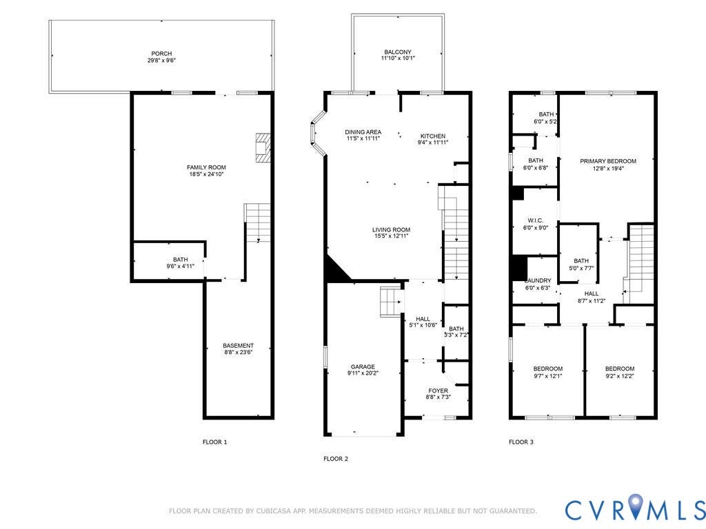 11600 Vicars Ridge Lane, Henrico, VA 23059 Plan