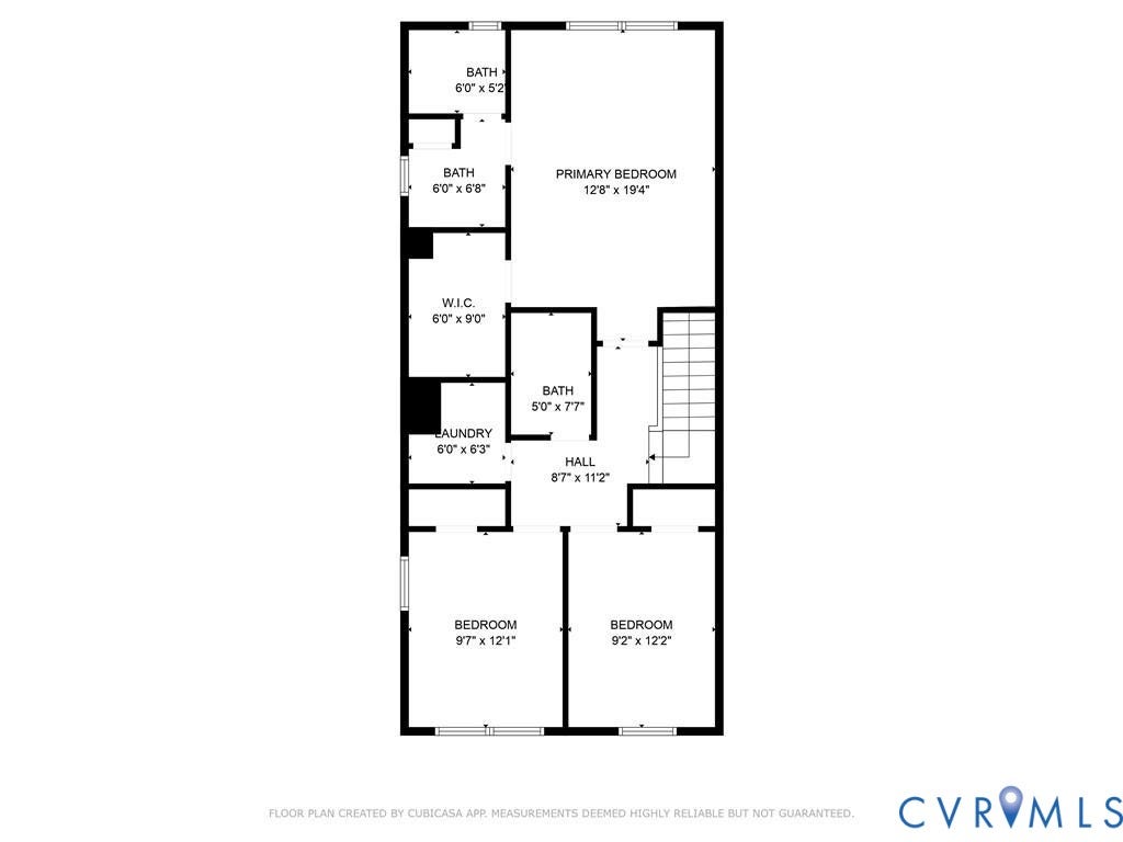 11600 Vicars Ridge Lane, Henrico, VA 23059 Plan