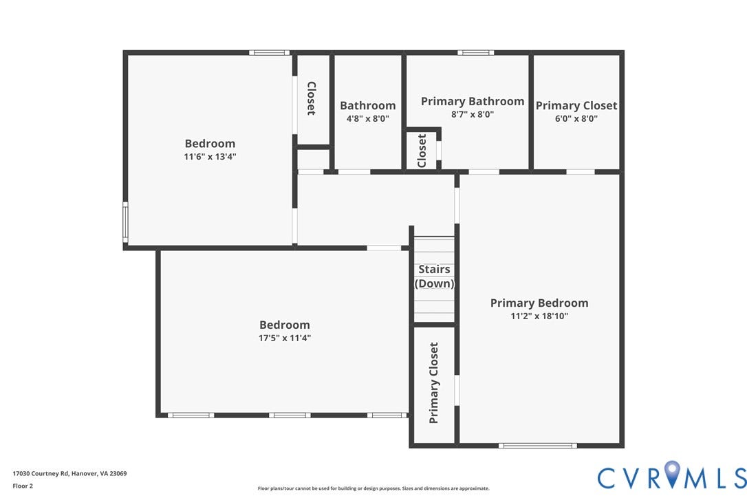 17030 Courtney Road, Reedy Church District, Hanover, VA 23069 Floor plan