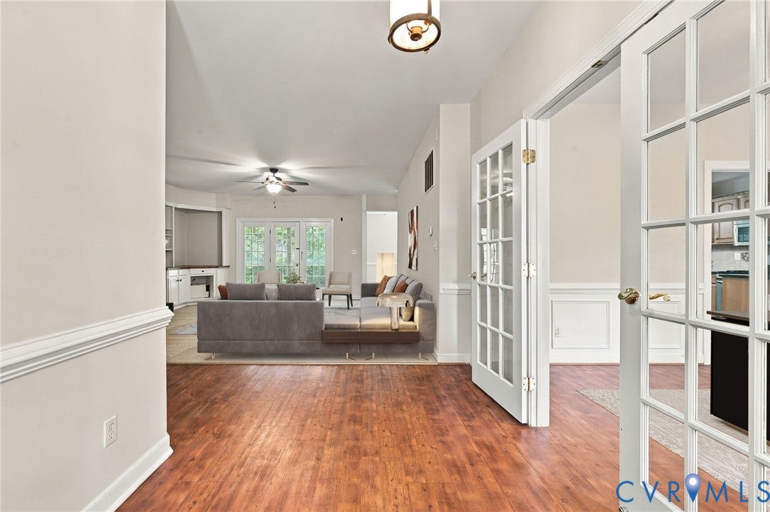 2654 Academy Road, Powhatan, VA 23139 Entryway with a virtually staged concept