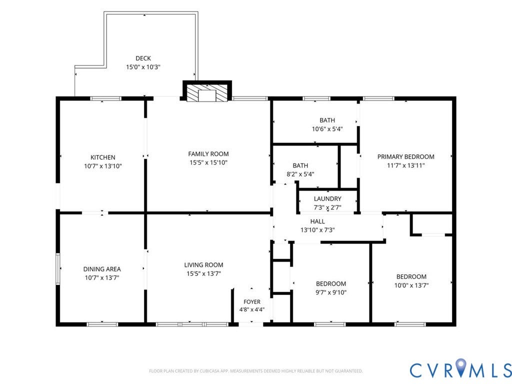 6432 Bellflower Circle, Mechicsville, Mechanicsville, VA 23111 Floor plan