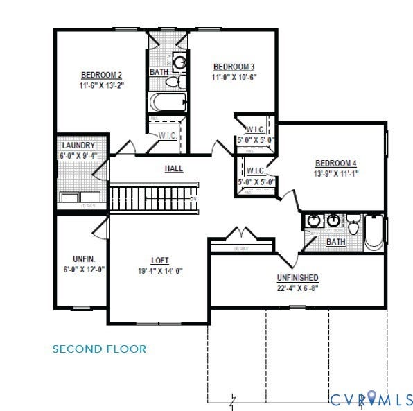 14270 Tower Road, Scotchtown Estates, Montpelier, VA 23047 Floor plan