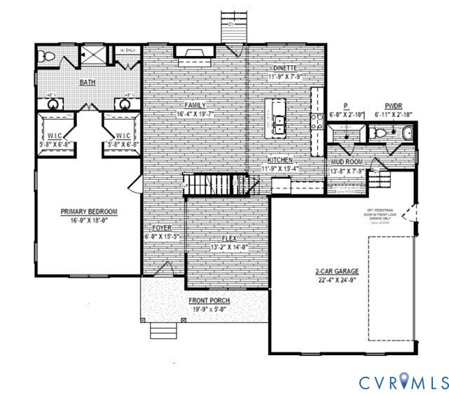 14270 Tower Road, Scotchtown Estates, Montpelier, VA 23047 Floor plan