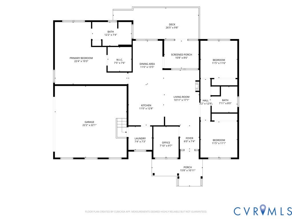 360 Anderson Mill Drive, Anderson Mill, Bumpass, VA 23024 Floor plan