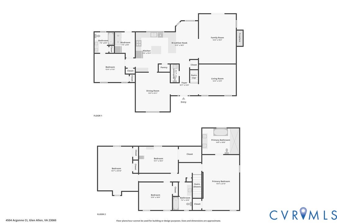 4504 Argonne Court, Glen Allen, VA 23060 Floor plan