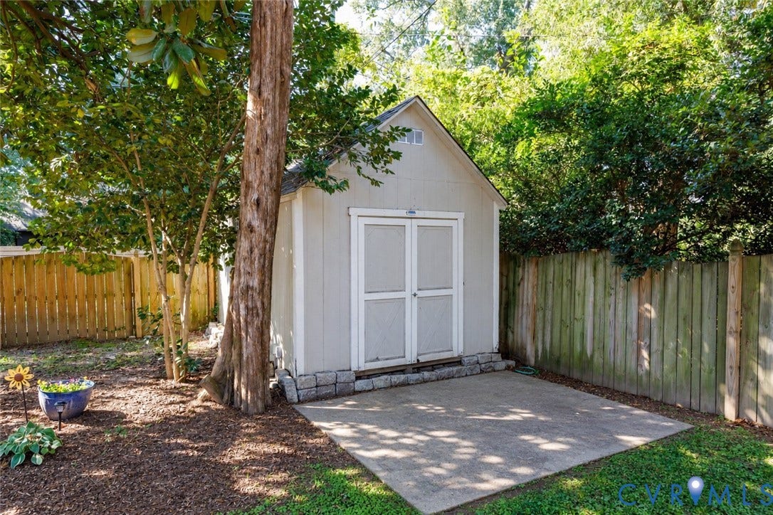 4810 W Seminary Avenue, Richmond, VA 23227 exterior storage shed