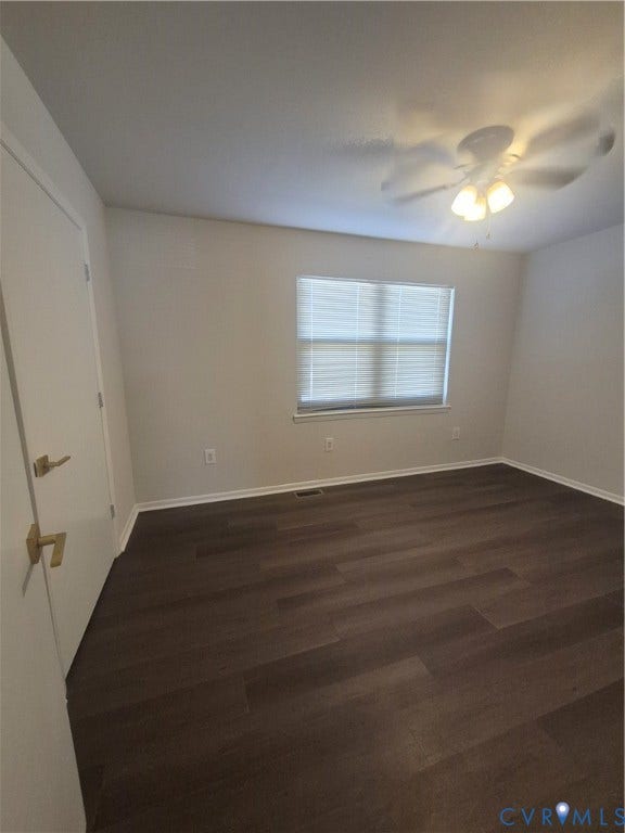 17 Jarratt Court, Petersburg, VA 23803 Room featuring wood-finish flooring, a multi-light ceiling fan, and a neutral color palette