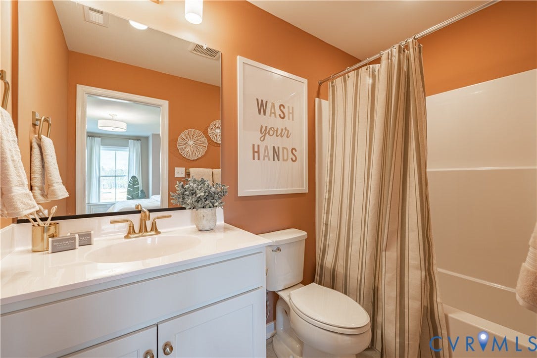 6611 Mayland Ridge Lane, The Villas At Swift Creek, Moseley, VA 23120 Photo from Boone Homes Gallery; photo of similar home, not home for sale; upgrades shown