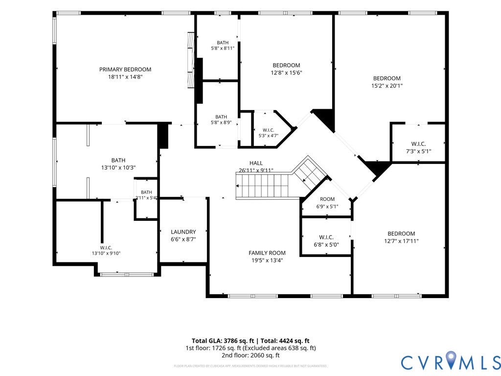 2613 Lilybank Place, NewMarket At RounTrey, Midlothian, VA 23112 Floor plan