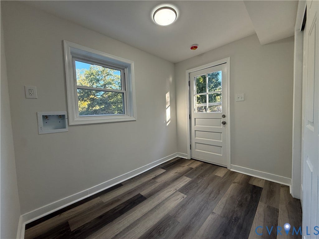 533 Williamsdale Drive, Midlothian, VA 23235 Wood-finish flooring, multi-pane exterior door, recessed laundry hookups, and dual-pane window