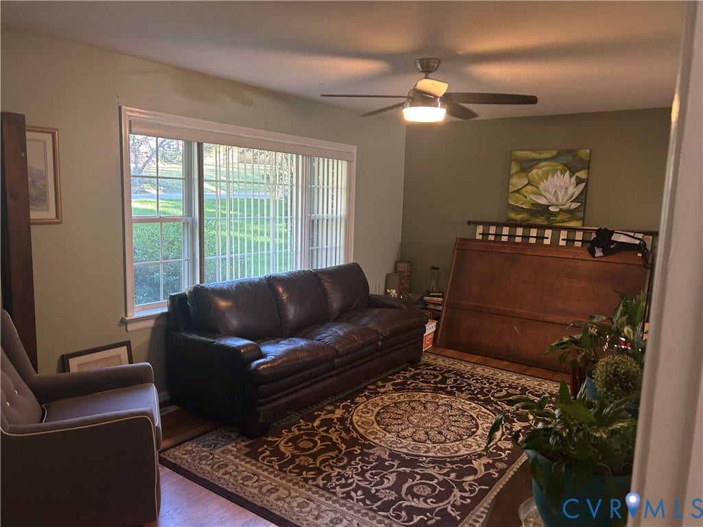 1120 Black Heath Road, Robious/Huguenot, Midlothian, VA 23113 Living Room with picture window that brings in lots of natural light.
