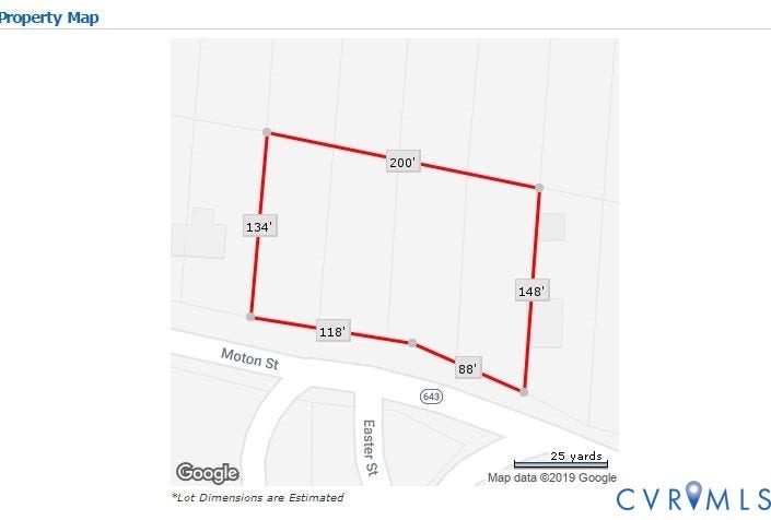 84-87 N Moton Street, Washington Park, Emporia, VA 23847 Property Map.