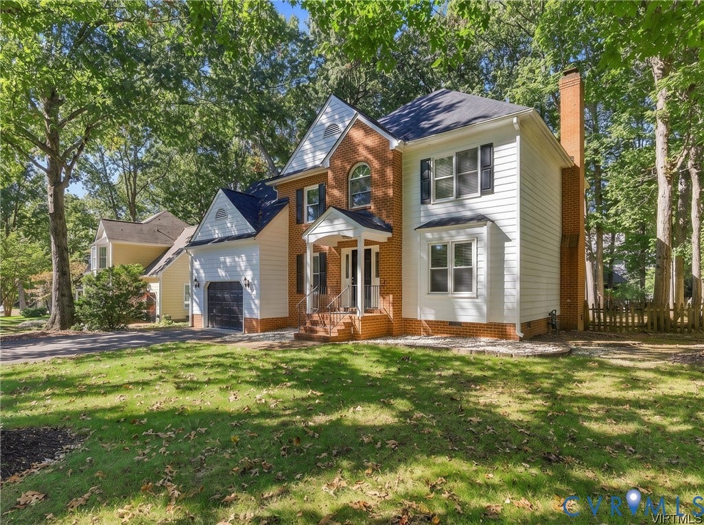 4712 Cedar Forest Road, Glen Allen, VA 23060 This two story home offers 4 bedrooms and 2.5 bathrooms over 2,048 square feet.