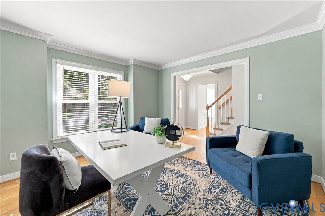 4712 Cedar Forest Road, Glen Allen, VA 23060 Large windows provide abundant natural light.