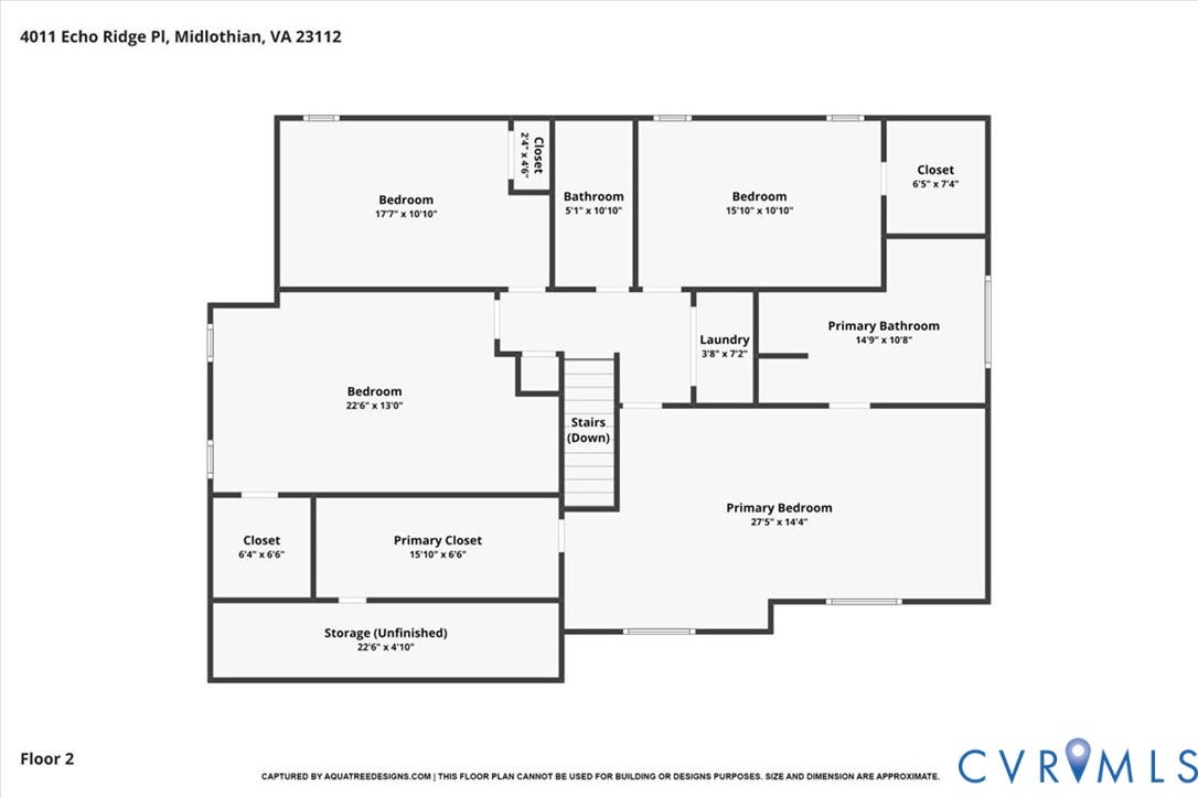 4011 Echo Ridge Place, Midlothian, VA 23112 2nd Floor