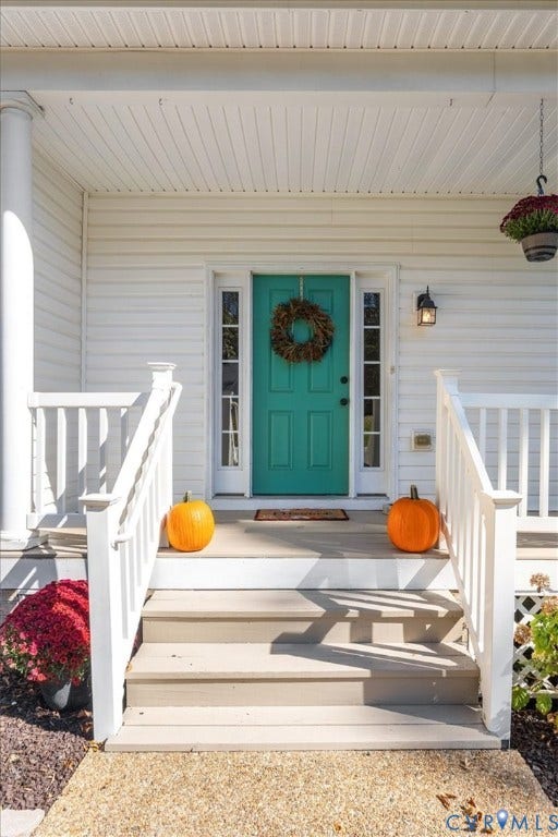 4011 Echo Ridge Place, Midlothian, VA 23112 Covered front porch