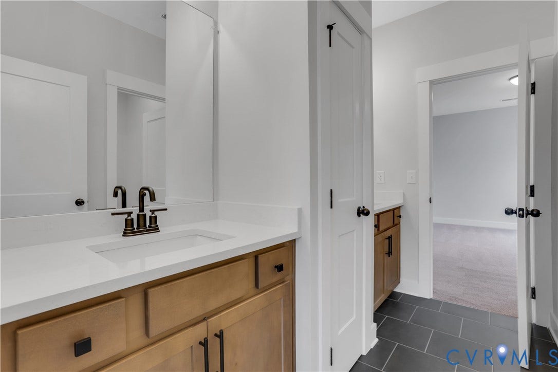 3912 Jett Court, Olivers Trail, Gum Spring, VA 23065 This home is TO BE BUILT. The photo represents the plan, not the actual home. Design selections may vary.