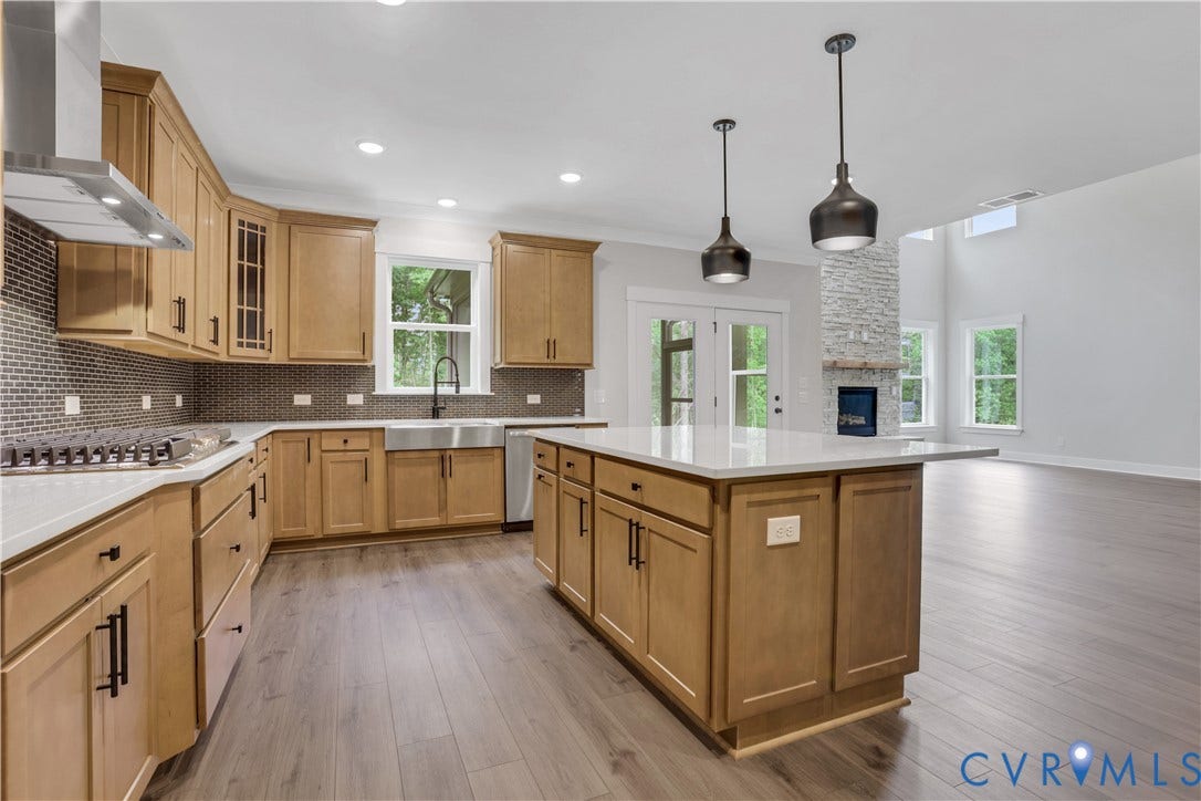3912 Jett Court, Olivers Trail, Gum Spring, VA 23065 This home is TO BE BUILT. The photo represents the plan, not the actual home. Design selections may vary.
