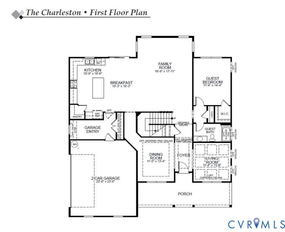 3912 Jett Court, Olivers Trail, Gum Spring, VA 23065 First Floor