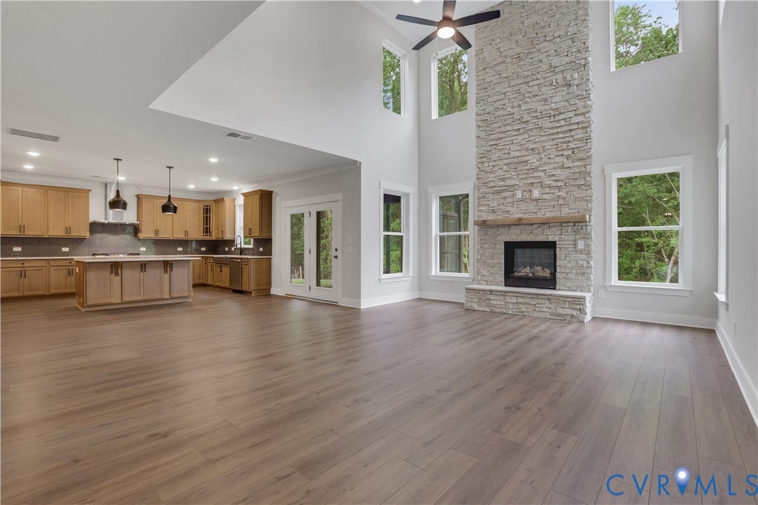 3912 Jett Court, Olivers Trail, Gum Spring, VA 23065 This home is TO BE BUILT. The photo represents the plan, not the actual home. Design selections may vary.