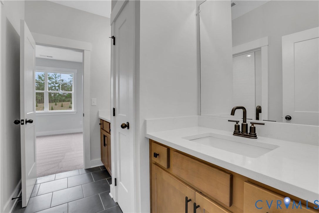 3912 Jett Court, Olivers Trail, Gum Spring, VA 23065 This home is TO BE BUILT. The photo represents the plan, not the actual home. Design selections may vary.