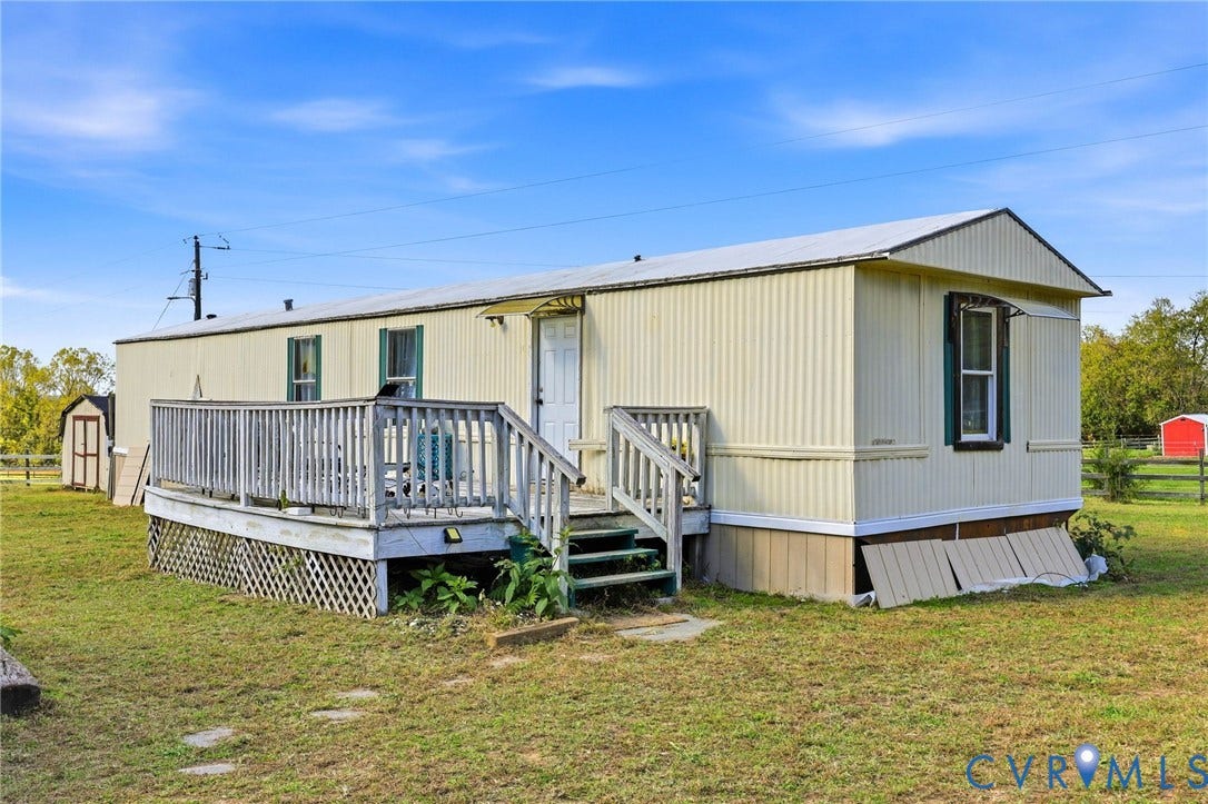 2861 Lockett Road, Rice, VA 23966 Single Wide