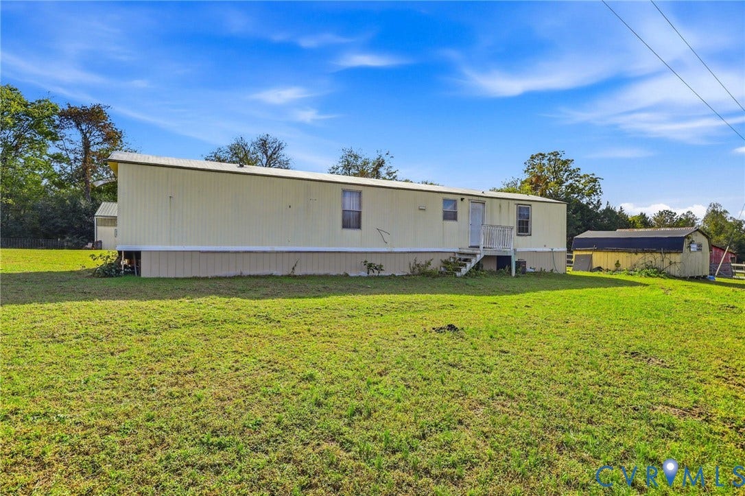2861 Lockett Road, Rice, VA 23966 Single Wide