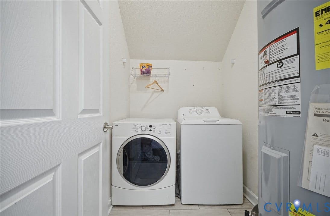 1st floor utility/laundry room