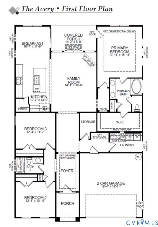 5614 Stingray Point Boulevard, Greenwood Estates, New Kent, VA 23124 First Floor