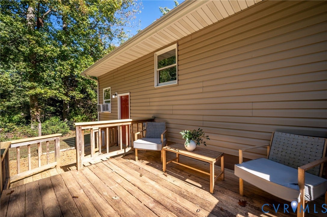 2790 Maidens Road, Powhatan, VA 23139 Rear deck, has lower level with all new boards.