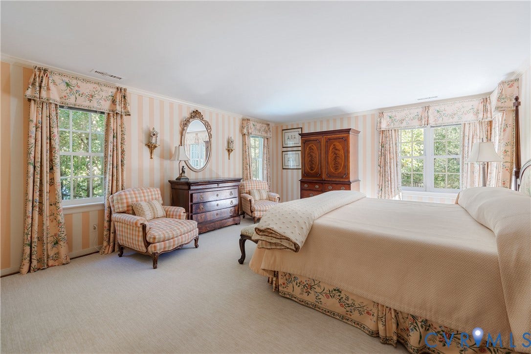 205 Poplar Lane, South Of Cary Street Rd, Richmond, VA 23226 Light streams in from multiple windows with pretty views.