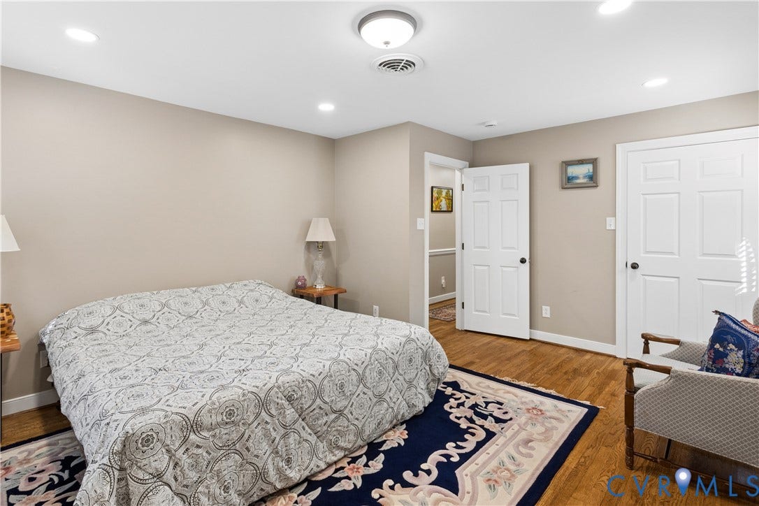 327 Huddersfield Drive, Chesterfield, VA 23236 Wood-finish flooring, neutral wall paint, recessed lighting, and six-panel interior doors