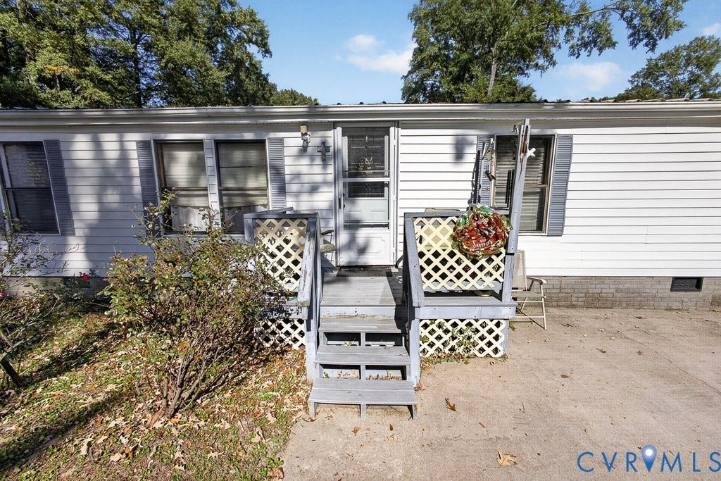 17004 Fiala Drive, Chesterfield, VA 23834 Exterior view, front of home