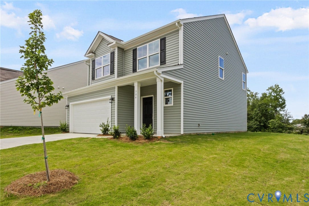 9214 Greenwood Boulevard, Greenwood Estates, New Kent, VA 23124 This home is TO BE BUILT. The photo represents the plan, not the actual home. Design selections may vary.
