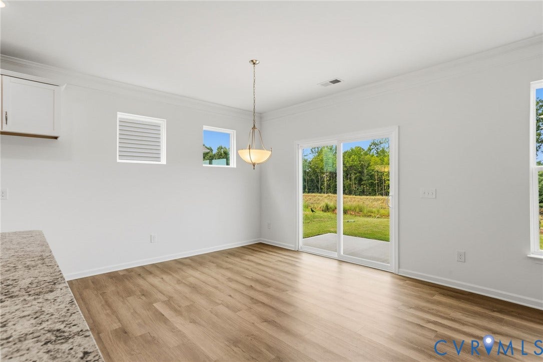 9214 Greenwood Boulevard, Greenwood Estates, New Kent, VA 23124 This home is TO BE BUILT. The photo represents the plan, not the actual home. Design selections may vary.