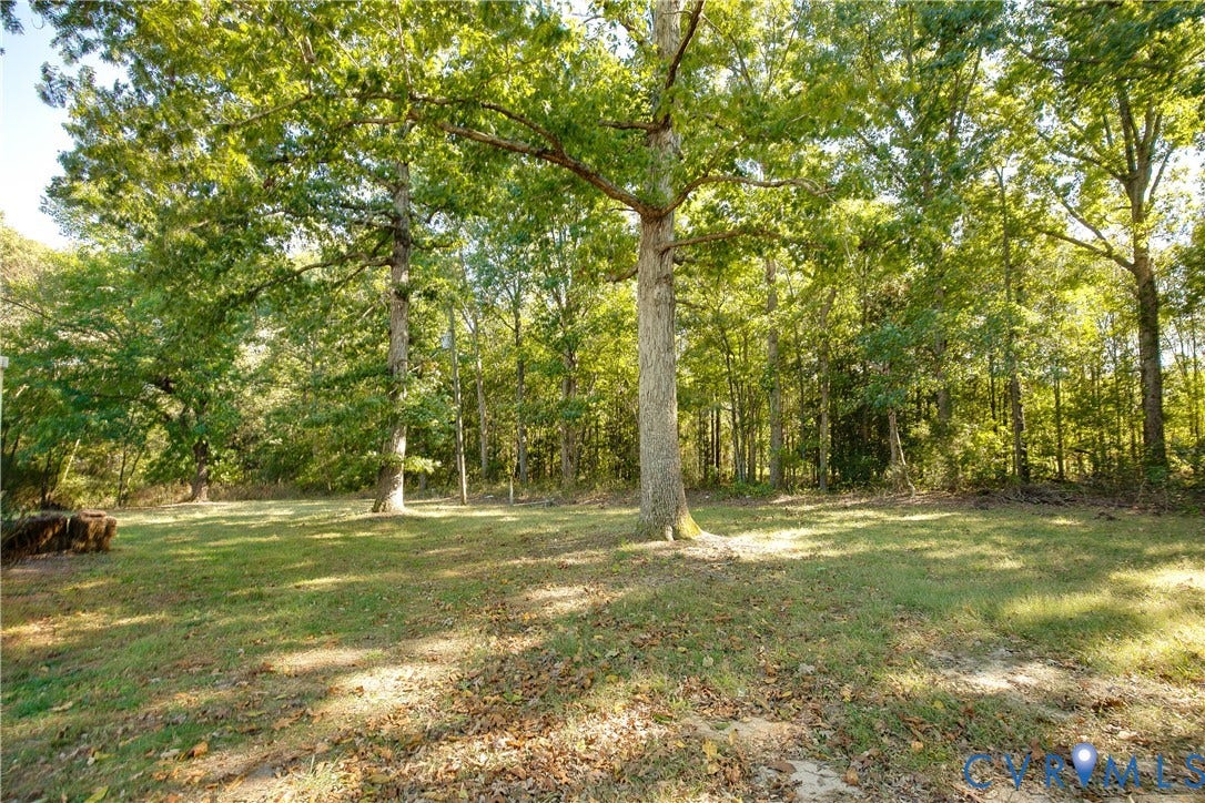 20311 McKenney Highway, Dinwiddie, VA 23882 Expansive lot featuring mature trees and established greenery