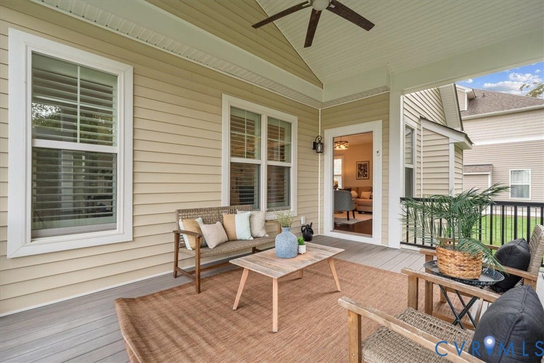 1372 Miners Trail Road, Midlothian, VA 23114 Screened In, CLG FAN,Access From Living Room