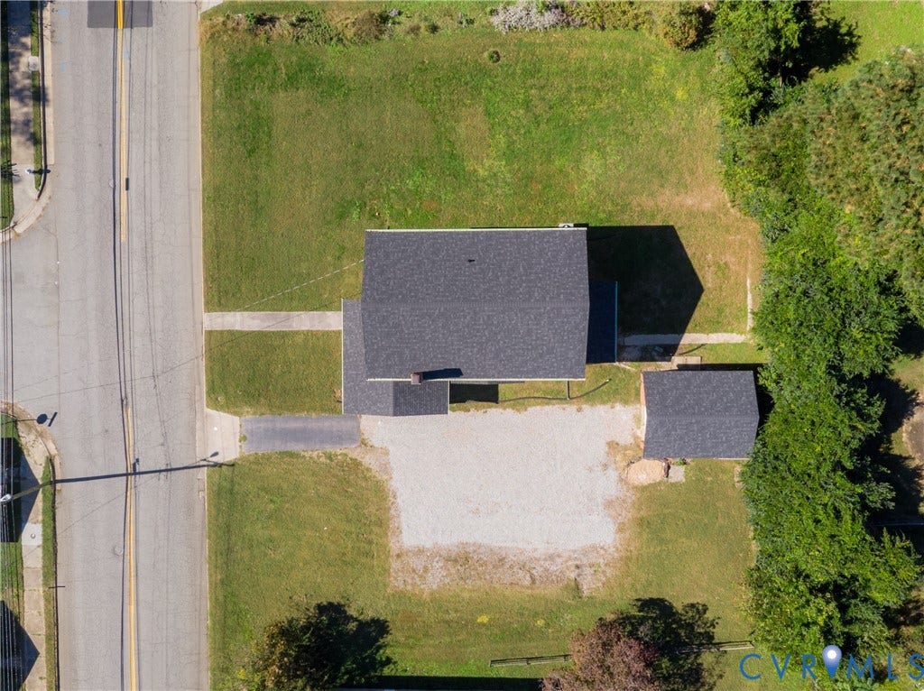 2213 W City Point Road, Hopewell, VA 23860 Aerial view of the double lot