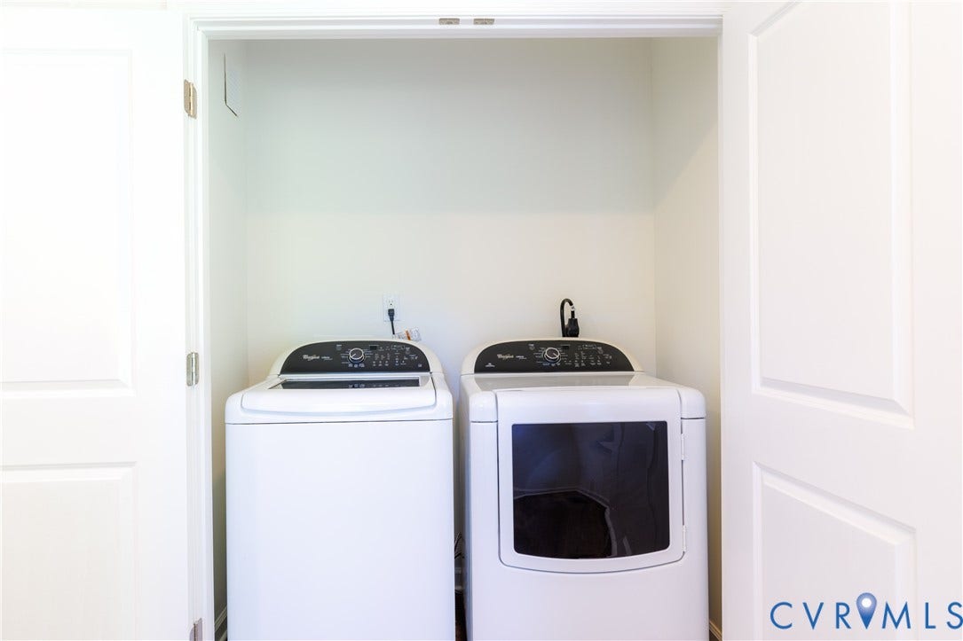 2213 W City Point Road, Hopewell, VA 23860 Laundry with washer and dryer that convey