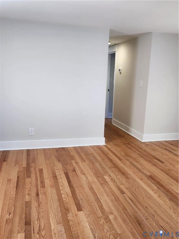 1209 Newtown Road, King & Queen, VA 23148 Neutral wall tones paired with polished wood-finish flooring