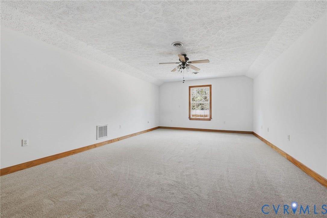 2225 Pine Cove Trail, Powhatan Countryside, Powhatan, VA 23139 Loft - New Carpet & Paint
