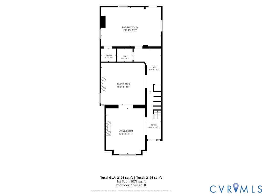 522 N 27th Street, Church Hill, Richmond, VA 23223 Floor plan